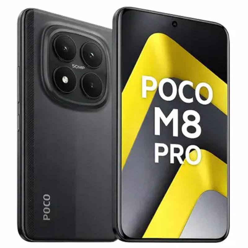 Smartphone Celular POCO M8 Pro 256GB, 8GB RAM, Dual SIM, Tela 6,67
